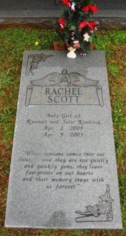 Rachel Joy Scott's Headstone