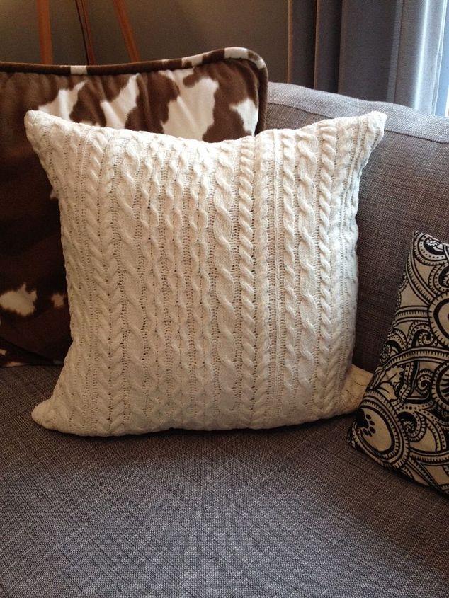 DIY: Cableknit Pillows