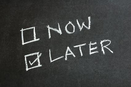 Five ways to procrastinate less
