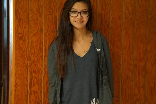 Tiyanna melendez - “Don’t be lame. Participating in school events will help you build great self-esteem. Being involved will make you feel more as a team, it will help you learn who your classmates are. Be yourself. No matter what you do, you will get judged for it. If you enjoy something, embrace it.”