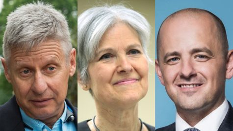 Gary Johnson, Jill Stein, Evan McMullin. 