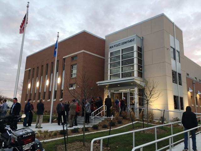 The new Ada Police Station was made possible with funds from the Penny for Our City tax initiative.