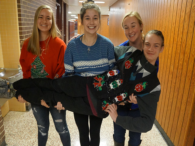 Vote for the best ugly Christmas sweater