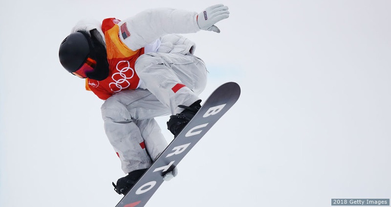 Shaun White of the United States warms up ahead of the Snowboard Mens Halfpipe Final on day five of the PyeongChang 2018 Winter Olympics at Phoenix Snow Park on February 14, 2018 in Pyeongchang-gun, South Korea.  (Photo by Cameron Spencer/Getty Images)