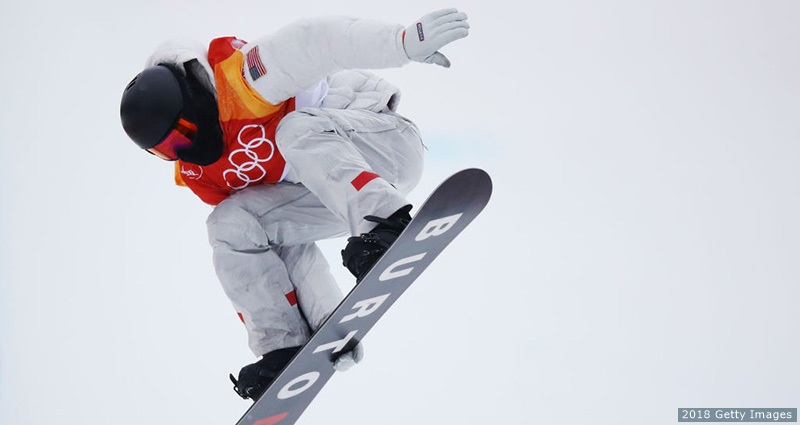 Shaun White of the United States warms up ahead of the Snowboard Men's Halfpipe Final on day five of the PyeongChang 2018 Winter Olympics at Phoenix Snow Park on February 14, 2018 in Pyeongchang-gun, South Korea.  (Photo by Cameron Spencer/Getty Images)