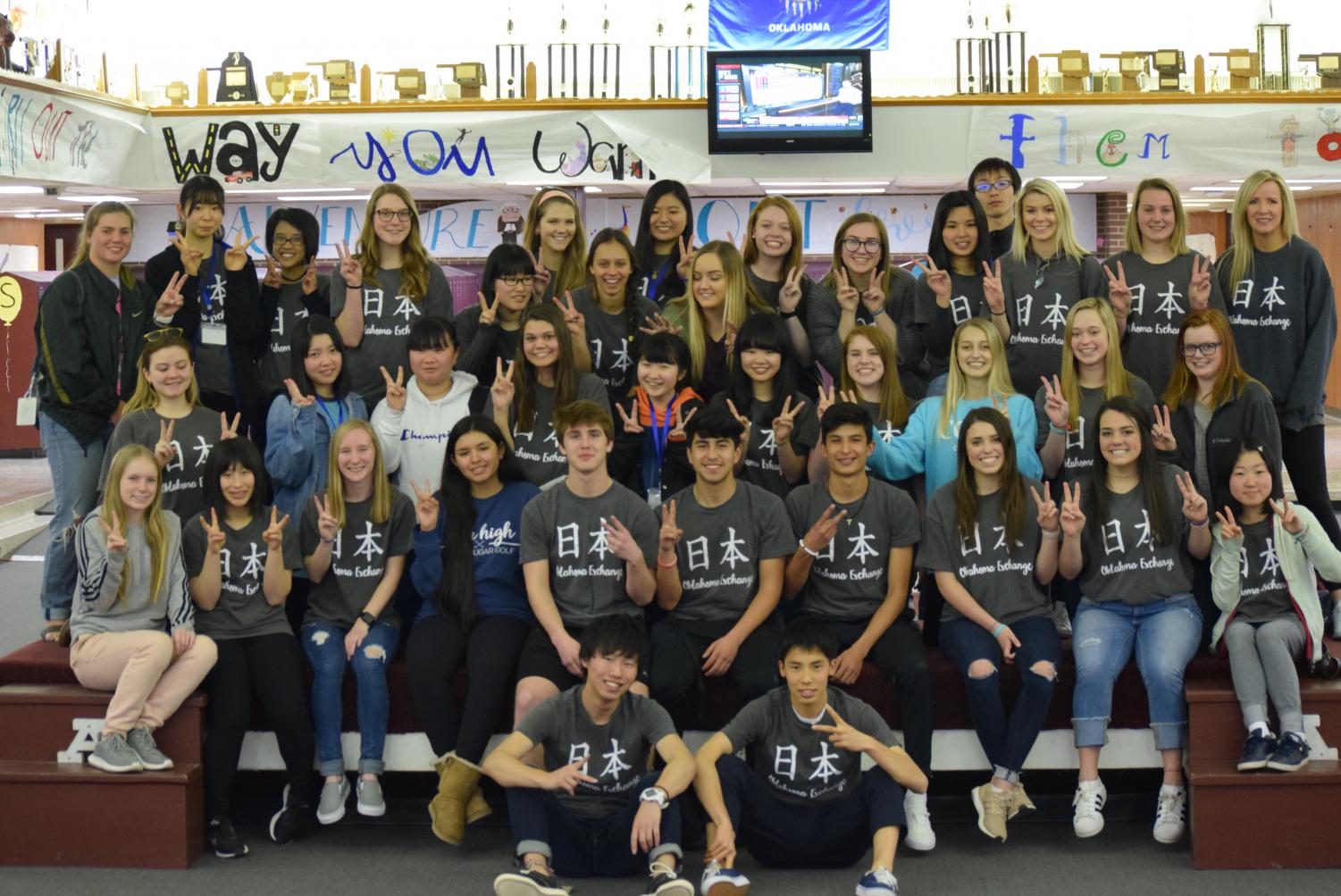Every one who is involved with Student Exchange Program group photo