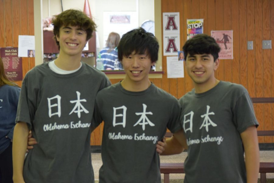Isaac Cruz, Coleman Prince and Haruto Iwai
