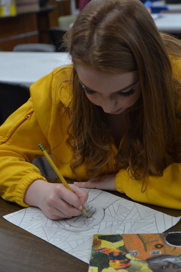 My talent is drawing. I have always really loved drawing. I guess it never really hit me until freshman year and I started to become more serious about it. I like to draw a lot of nature things because I really like nature. Alyssa Quigley