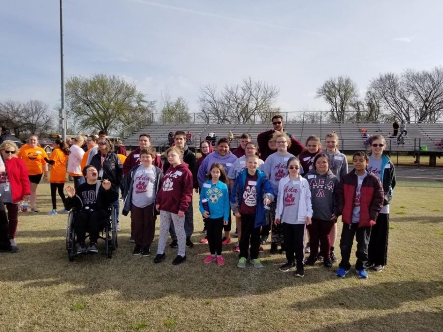 AHS Special Olympians take to the track