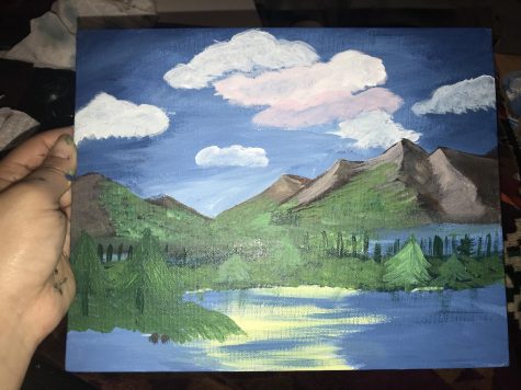 Recreating a Bob Ross Painting Tutorial