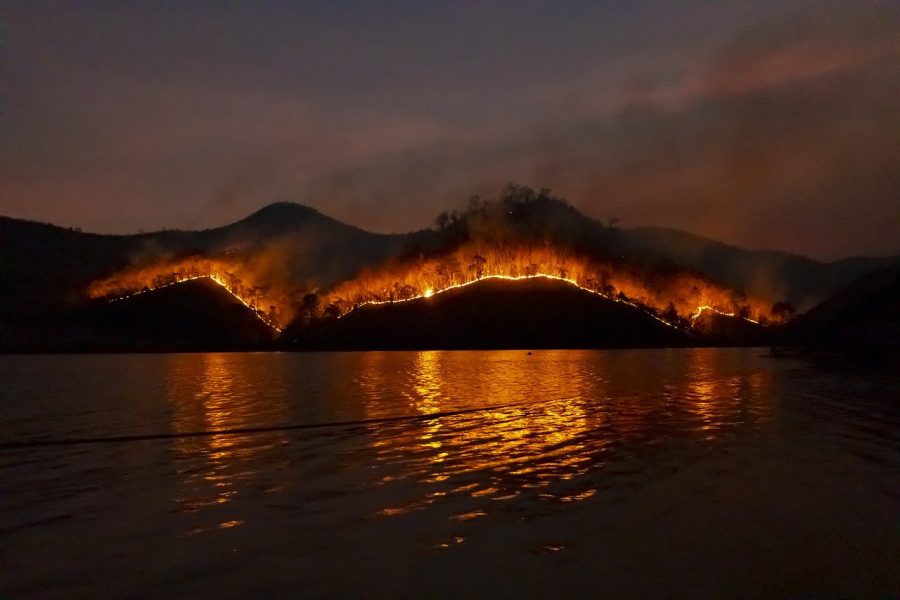 Millions of acres in Australia are being consumed by hundreds of wildfires. 